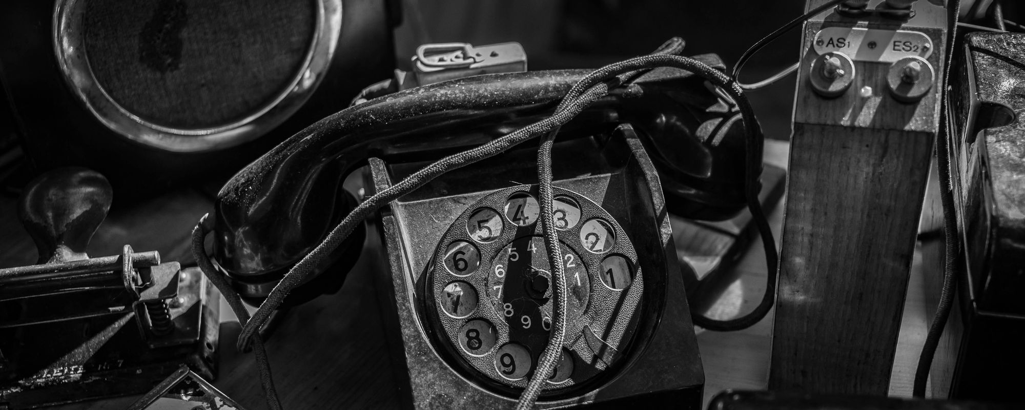 Old analogue phone